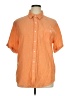 Weatherproof Orange Short Sleeve Button-Down Shirt Size XL - photo 1