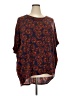 Lularoe Paisley Blue 3/4 Sleeve T-Shirt Size 24 - 26 - photo 1