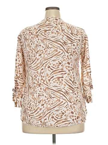JM Collection 3/4 Sleeve Blouse (view 2)