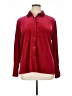 Appleseeds Burgundy Long Sleeve Blouse Size XL - photo 1