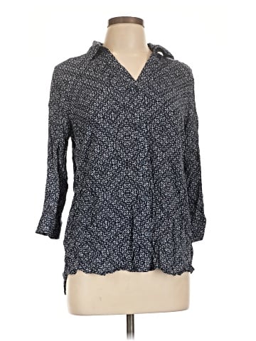 Eddie Bauer 3/4 Sleeve Button-Down Shirt (view 1)