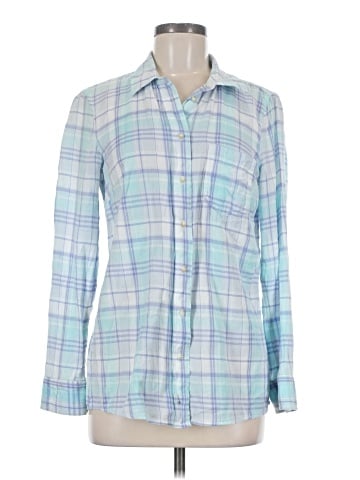 Gap Long Sleeve Button-Down Shirt (view 1)