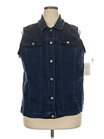 Blair Denim Vest (view 1)