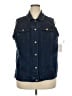 Blair Blue Denim Vest Size XXL - photo 1
