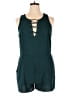 Xhilaration Solid Teal Romper Size XL - photo 1