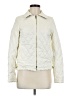 Burberry 100% Polyester Argyle Ivory Quilted Jacket Size XS - photo 1