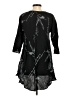 Comfy U.S.A. Black 3/4 Sleeve Blouse Size XS - photo 2