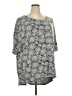 Lularoe Silver 3/4 Sleeve T-Shirt Size 24 - 26 - photo 1