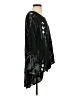 Comfy U.S.A. Black 3/4 Sleeve Blouse Size XS - photo 4