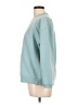 Hanes Solid Teal Sweatshirt Size L - photo 5