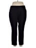 Croft & Barrow Solid Black Active Pants Size 1X - photo 1