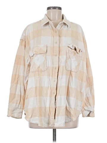 Aerie Long Sleeve Button-Down Shirt (view 1)