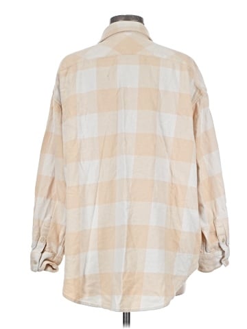Aerie Long Sleeve Button-Down Shirt (view 2)