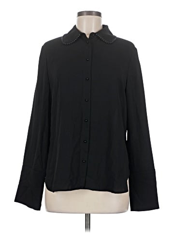 Anne Klein Long Sleeve Blouse (view 1)
