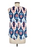 Renee C. Blue Sleeveless Blouse Size M - photo 2