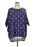Lularoe Blue 3/4 Sleeve T-Shirt Size 24 - 26 - photo 1