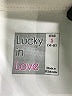 Lucky in Love Print White Active Skort Size 4 - 6 - photo 3