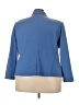 East5th 100% Polyester Blue Blazer Size 24 WIDE PETITE - photo 2
