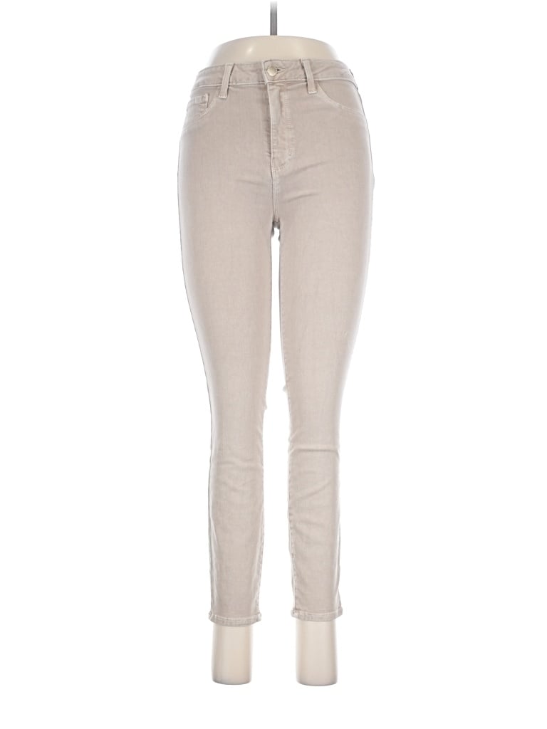 Pre-owned L'agence Jeans In Tan