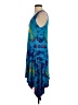 Unbranded Tie-dye Blue Casual Dress Size S - photo 5