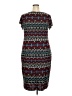 Cato Print Teal Casual Dress Size 18 - photo 2