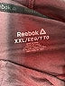 Reebok Burgundy Track Jacket Size XXL - photo 6