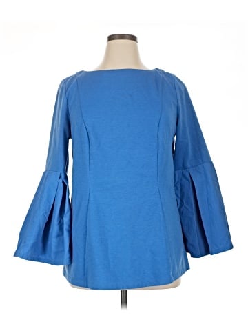 ELOQUII 3/4 Sleeve Top (view 1)