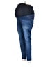 S.O.N.G. Blue Jeggings Size Lg Maternity - photo 1