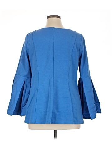 ELOQUII 3/4 Sleeve Top (view 2)