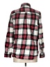 Old Navy 100% Cotton Plaid Red Long Sleeve Button-Down Shirt Size L - photo 2