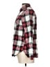 Old Navy 100% Cotton Plaid Red Long Sleeve Button-Down Shirt Size L - photo 5