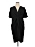 ELOQUII 100% Polyester Black Cocktail Dress Size 16 Plus - photo 1
