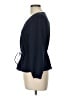 J.Crew 100% Polyester Blue Long Sleeve Blouse Size 12 (petite) - photo 5
