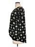 Dana Buchman 100% Polyester Black Short Sleeve Blouse Size XL - photo 5