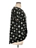 Dana Buchman 100% Polyester Black Short Sleeve Blouse Size XL - photo 4
