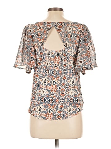 Lucky Brand Short Sleeve Blouse (view 2)