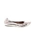 Just Fab Metallic Silver Flats Size 9 - photo 1