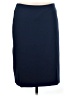 Garnet Hill Solid Blue Formal Skirt Size 6 - photo 1