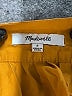 Madewell 100% Cotton Orange Square-Neck Top Size S - photo 7
