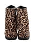 Stuart Weitzman Animal Print Brown Ankle Boots Size 7 - photo 2