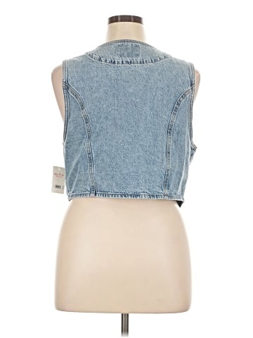 Lucky Brand Denim Vest (view 2)