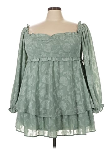 Altar'd State Long Sleeve Blouse (view 1)