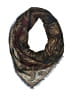 Albert Nipon Paisley Brown Scarf One size - photo 1