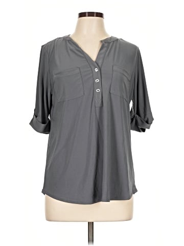 Anne Klein 3/4 Sleeve Blouse (view 1)
