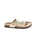 White Mountain Gold Sandals Size 5 - photo 1
