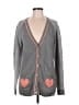 C. Wonder Hearts Gray Cardigan Size M - photo 1