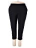 Purejill Solid Black Active Pants Size 2X - photo 1