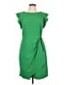 DKNY Solid Green Cocktail Dress Size 10 - photo 1