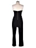 Express Solid Black Jumpsuit Size 6 - photo 2