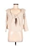 Re:named Tan 3/4 Sleeve Blouse Size M - photo 1